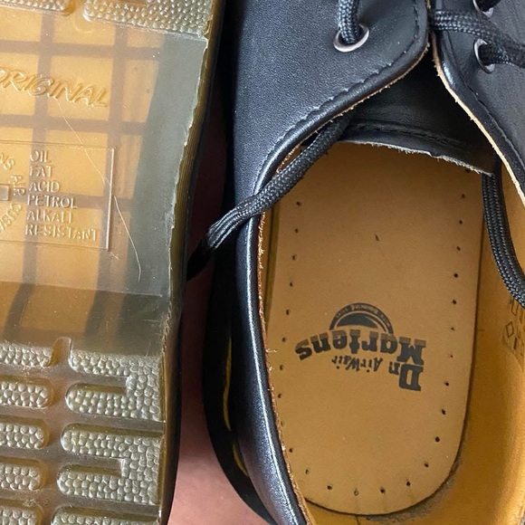 Dr. Martens Black Leather Flats - Picture 2 of 2